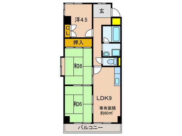 シャト－シュベルグの物件間取画像